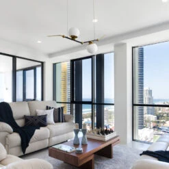 VONN LIGHTING VONN Artisan Chianti VAC3122AB 43" Integrated LED ETL Certified Height Adjustable Pendant, Chandelier, Antique Brass -VONN LIGHTING VAC3122AB IMAGE 4