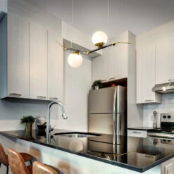 VONN LIGHTING VONN Artisan Chianti VAC3122AB 43" Integrated LED ETL Certified Height Adjustable Pendant, Chandelier, Antique Brass -VONN LIGHTING VAC3122AB IMAGE 5