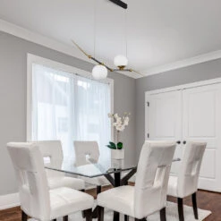 VONN LIGHTING VONN Artisan Chianti VAC3122AB 43" Integrated LED ETL Certified Height Adjustable Pendant, Chandelier, Antique Brass -VONN LIGHTING VAC3122AB IMAGE 8