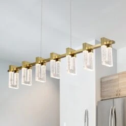 VONN LIGHTING VONN Artisan Sorrento VAC3137AB 40" ETL Certified Integrated LED Pendant, Height Adjustable Chandelier, Black -VONN LIGHTING VAC3137AB IMAGE 5