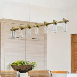 VONN LIGHTING VONN Artisan Sorrento VAC3137AB 40" ETL Certified Integrated LED Pendant, Height Adjustable Chandelier, Black -VONN LIGHTING VAC3137AB IMAGE 6