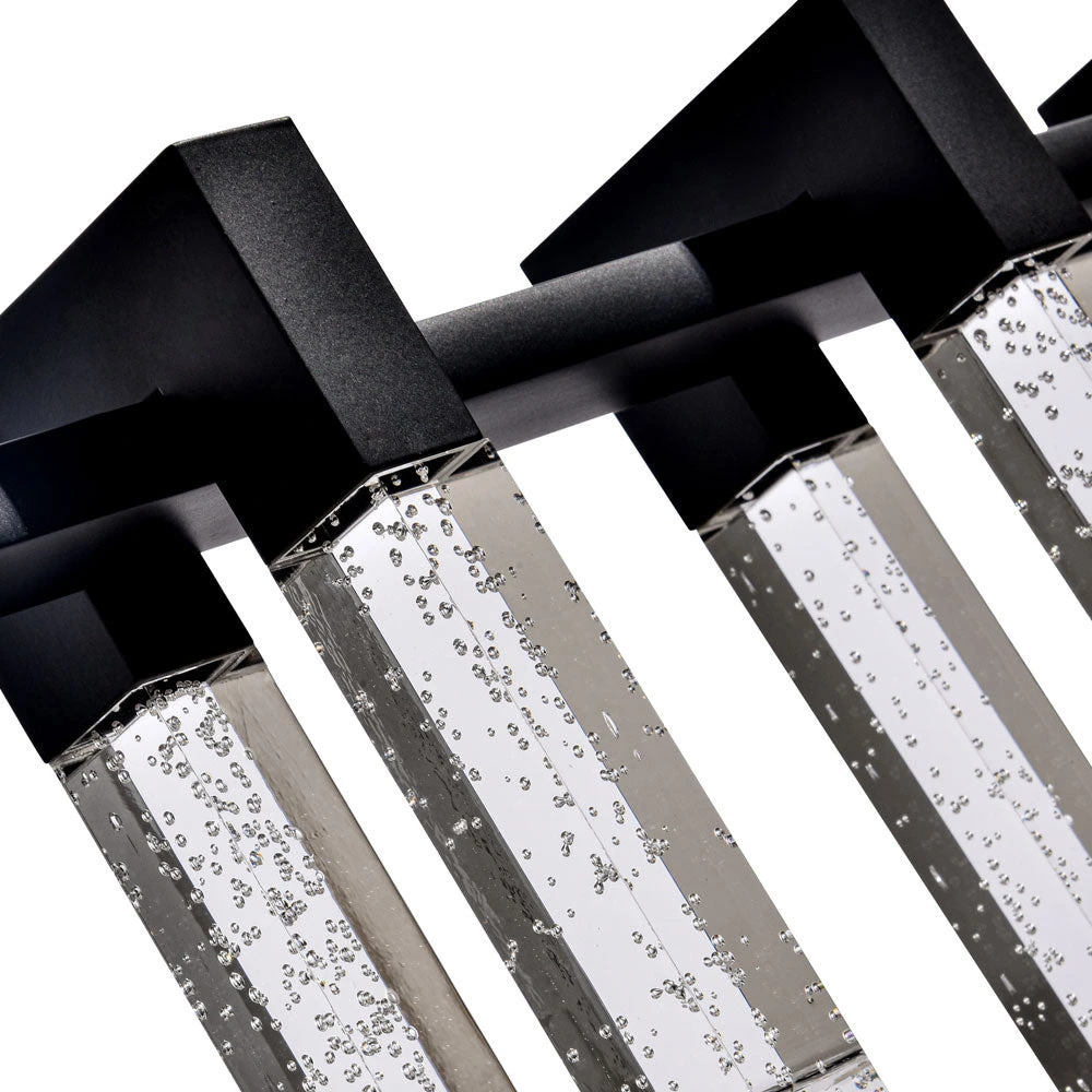 VONN LIGHTING VONN Artisan Sorrento VAC3137BL 40" 7-Light ETL Cert Integrated LED Pendant, Height Adjustable Chandelier, Black 13 VONN LIGHTING VONN Artisan Sorrento VAC3137BL 40" 7-Light ETL Cert Integrated LED Pendant, Height Adjustable Chandelier, Black - Image 11