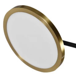 VONN LIGHTING VONN Artisan Torino VAC3196AB 39" Height Adjustable Integrated LED ETL Certified Chandelier, Disks Rotate, Antique Brass -VONN LIGHTING VAC3196AB IMAGE WB3