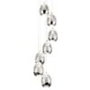 VONN LIGHTING VONN Artisan Venezia VAC3207CH 7-Light Integrated LED ETL Certified Pendant, Height Adjustable Chandelier, Chrome -VONN LIGHTING VAC3207CH IMAGE 1