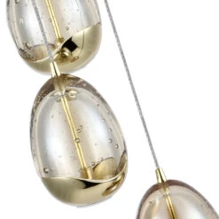 VONN LIGHTING VONN Artisan Venezia VAC3207GL 7-Light Integrated LED ETL Certified Pendant, Height Adjustable Chandelier, Gold 24 VONN LIGHTING VONN Artisan Venezia VAC3207GL 7-Light Integrated LED ETL Certified Pendant, Height Adjustable Chandelier, Gold -VONN LIGHTING VAC3207GL IMAGE WB4