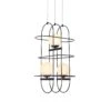 VONN LIGHTING VONN Artisan Lyra VAC3273BL 16" Integrated LED ETL Certified Height Adjustable Chandelier, Black Pendant 2 VONN LIGHTING VONN Artisan Lyra VAC3273BL 16" Integrated LED ETL Certified Height Adjustable Chandelier, Black Pendant -VONN LIGHTING VAC3273BL IMAGE 1 2