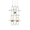 VONN LIGHTING VONN Artisan Lyra VAC3273CH 16" Integrated LED ETL Certified Height Adjustable Chandelier, Chrome Pendant -VONN LIGHTING VAC3273CH IMAGE 1 3