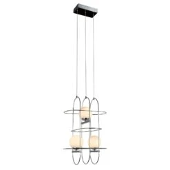 VONN LIGHTING VONN Artisan Lyra VAC3273CH 16" Integrated LED ETL Certified Height Adjustable Chandelier, Chrome Pendant 18 VONN LIGHTING VONN Artisan Lyra VAC3273CH 16" Integrated LED ETL Certified Height Adjustable Chandelier, Chrome Pendant -VONN LIGHTING VAC3273CH IMAGE WB1 1