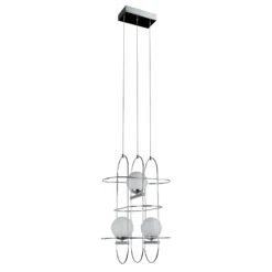 VONN LIGHTING VONN Artisan Lyra VAC3273CH 16" Integrated LED ETL Certified Height Adjustable Chandelier, Chrome Pendant 19 VONN LIGHTING VONN Artisan Lyra VAC3273CH 16" Integrated LED ETL Certified Height Adjustable Chandelier, Chrome Pendant -VONN LIGHTING VAC3273CH IMAGE WB2