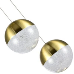 VONN LIGHTING VONN Artisan Ravello VAC3285BRS 5-Light Integrated LED ETL Certified Pendant Height Adjustable Chandelier, Brass -VONN LIGHTING VAC3285BRS IMAGE WB3