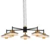VONN LIGHTING VONN Artisan Verona VAC3315BL 31" Integrated LED ETL Certified Pendant, Height Adjustable Chandelier, Black 2 VONN LIGHTING VONN Artisan Verona VAC3315BL 31" Integrated LED ETL Certified Pendant, Height Adjustable Chandelier, Black -VONN LIGHTING VAC3315BL IMAGE 1