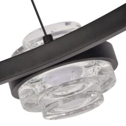 VONN LIGHTING VONN Artisan Milano VAC3338BL 33" Integrated LED ETL Certified Pendant, Height Adjustable Ring Chandelier, Black 25 VONN LIGHTING VONN Artisan Milano VAC3338BL 33" Integrated LED ETL Certified Pendant, Height Adjustable Ring Chandelier, Black -VONN LIGHTING VAC3338BL IMAGE WB5