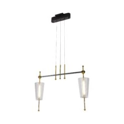 VONN LIGHTING VONN Artisan Toscana VAP2102AB 29" Integrated LED ETL Certified Pendant, Height Adjustable Chandelier -VONN LIGHTING VAP2102AB IMAGE WB1