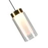 VONN LIGHTING VONN Artisan Genoa VAP2111BL 5" Integrated LED ETL Certified Height Adjustable Pendant With Glass Shade, Black -VONN LIGHTING VAP2111BL IMAGE 1 c7d5af4c d59c 421c 9b5c 397bca9a6266