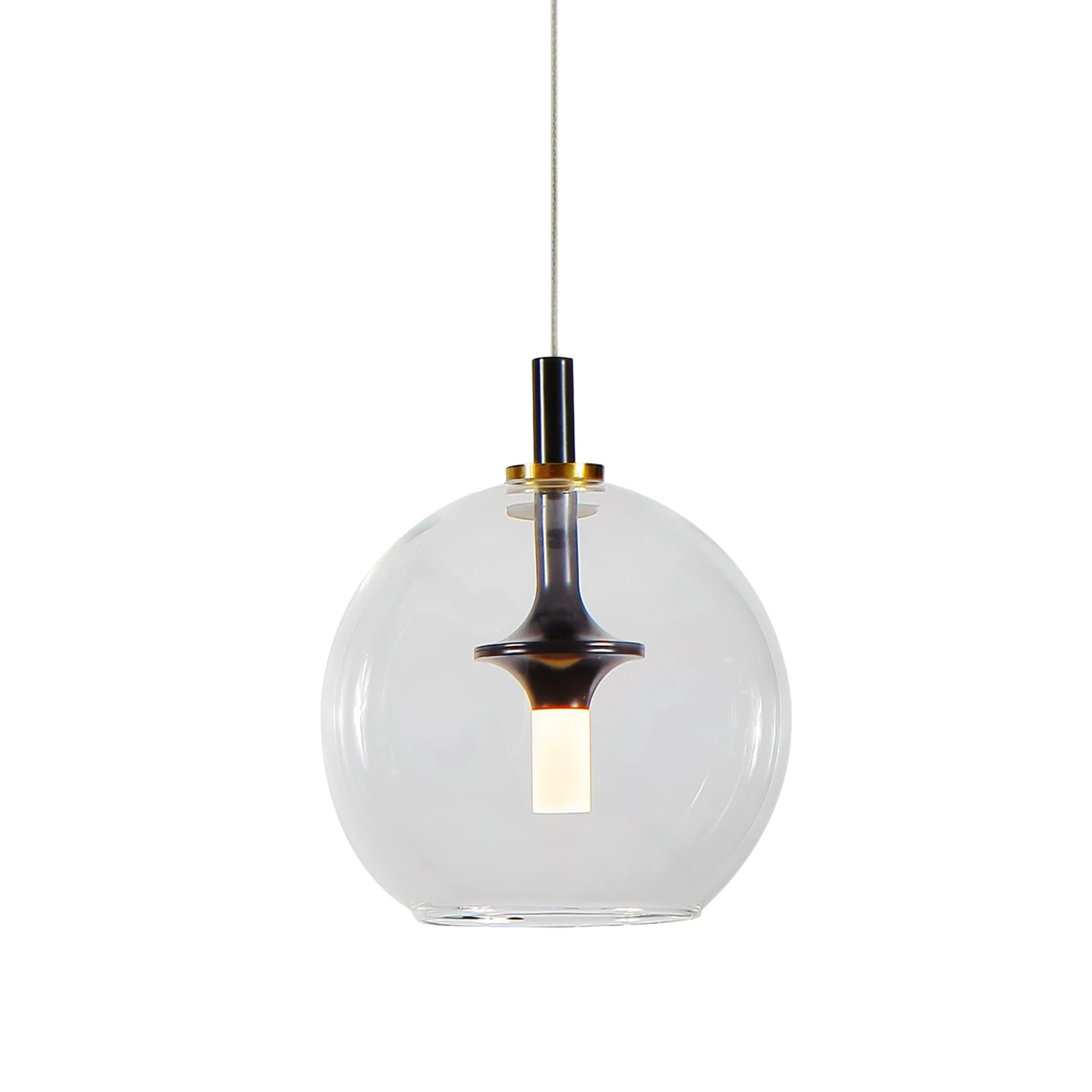 VONN LIGHTING VONN Artisan Portofino VAP2161AB 7" Integrated LED ETL Certified Height Adjustable Pendant W/ Glass Shade 3 VONN LIGHTING VONN Artisan Portofino VAP2161AB 7" Integrated LED ETL Certified Height Adjustable Pendant W/ Glass Shade