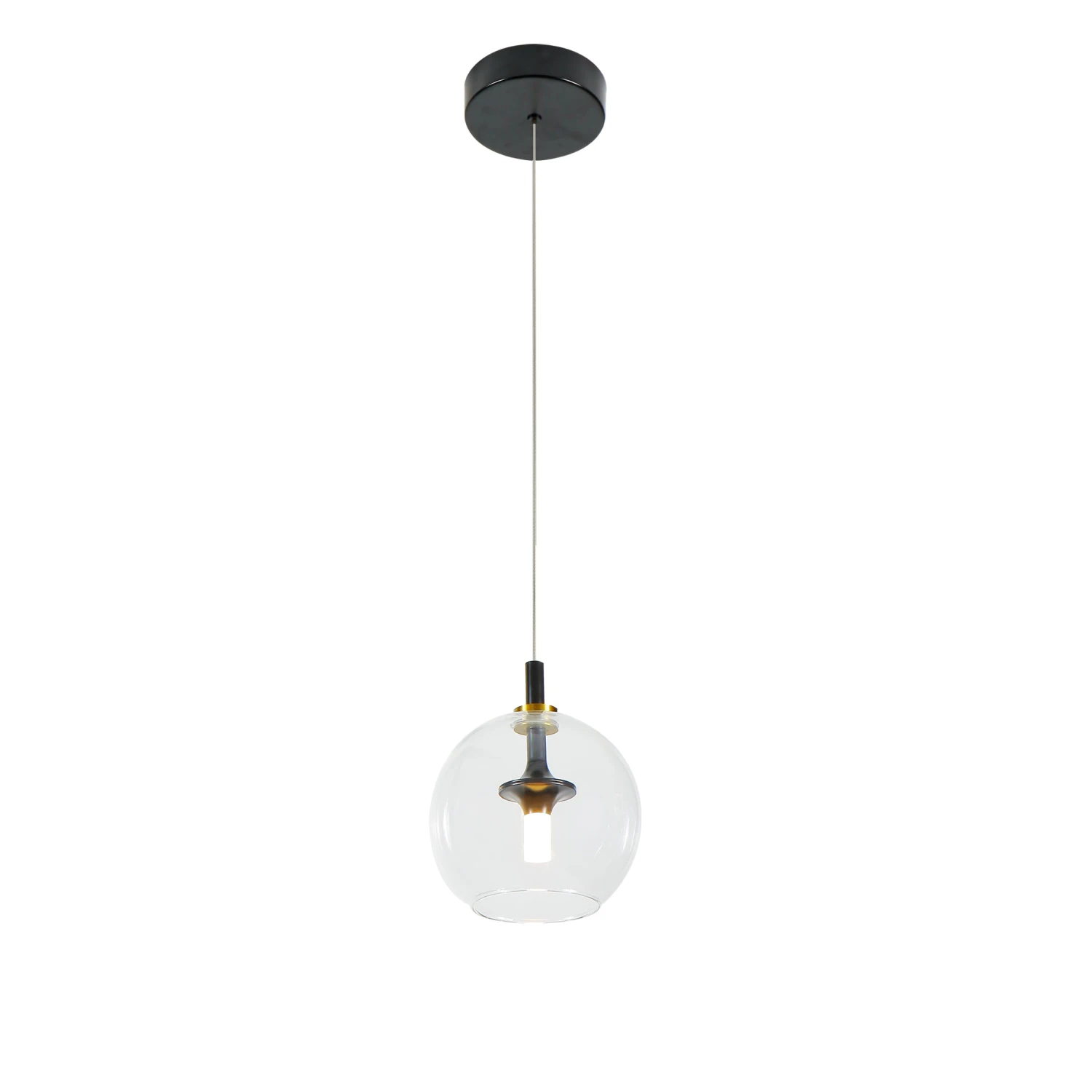 VONN LIGHTING VONN Artisan Portofino VAP2161AB 7" Integrated LED ETL Certified Height Adjustable Pendant W/ Glass Shade 11 VONN LIGHTING VONN Artisan Portofino VAP2161AB 7" Integrated LED ETL Certified Height Adjustable Pendant W/ Glass Shade - Image 9