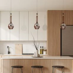 VONN LIGHTING VONN Artisan Bari VAP2171AB 7" Integrated LED ETL Certified Height Adjustable Pendant With Glass Shade 17 VONN LIGHTING VONN Artisan Bari VAP2171AB 7" Integrated LED ETL Certified Height Adjustable Pendant With Glass Shade -VONN LIGHTING VAP2171AB IMAGE 6