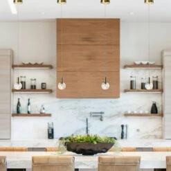 VONN LIGHTING VONN Artisan Sienna VAP2181BRS 5" Integrated LED ETL Certified Height Adjustable Pendant Light, Brass -VONN LIGHTING VAP2181BRS IMAGE 7 d20a2f9d 8b9f 4940 9d6a a8d591ce2912