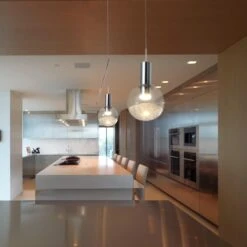 VONN LIGHTING VONN Artisan Sienna VAP2181CH 5" Integrated LED ETL Certified Height Adjustable Pendant Light, Chrome -VONN LIGHTING VAP2181CH IMAGE 8