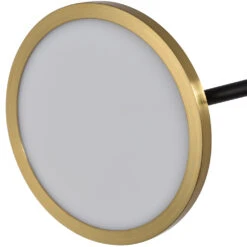 VONN LIGHTING VONN Artisan Torino VAP2192AB 39" Integrated LED ETL Certified Height Adjustable Pendant, Rotating Disks, Antique Brass -VONN LIGHTING VAP2192AB IMAGE WB3