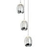 VONN LIGHTING VONN Artisan Venezia VAP2203CH 3-Light Integrated LED ETL Certified Pendant, Height Adjustable Chandelier, Black -VONN LIGHTING VAP2203CH IMAGE 1