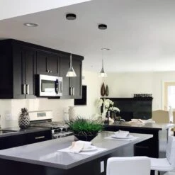 VONN LIGHTING VONN Artisan Amalfi VAP2211BL 4.75" Integrated LED ETL Certified Height Adjustable Pendant W/ Cone Shade, Black -VONN LIGHTING VAP2211BL IMAGE 4