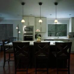 VONN LIGHTING VONN Artisan Lecce VAP2221BL 5" Integrated LED ETL Certified Height Adjustable Pendant With Glass Shade -VONN LIGHTING VAP2221BL IMAGE 3