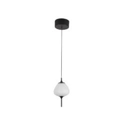 VONN LIGHTING VONN Artisan Lecce VAP2221BL 5" Integrated LED ETL Certified Height Adjustable Pendant With Glass Shade -VONN LIGHTING VAP2221BL IMAGE WB2