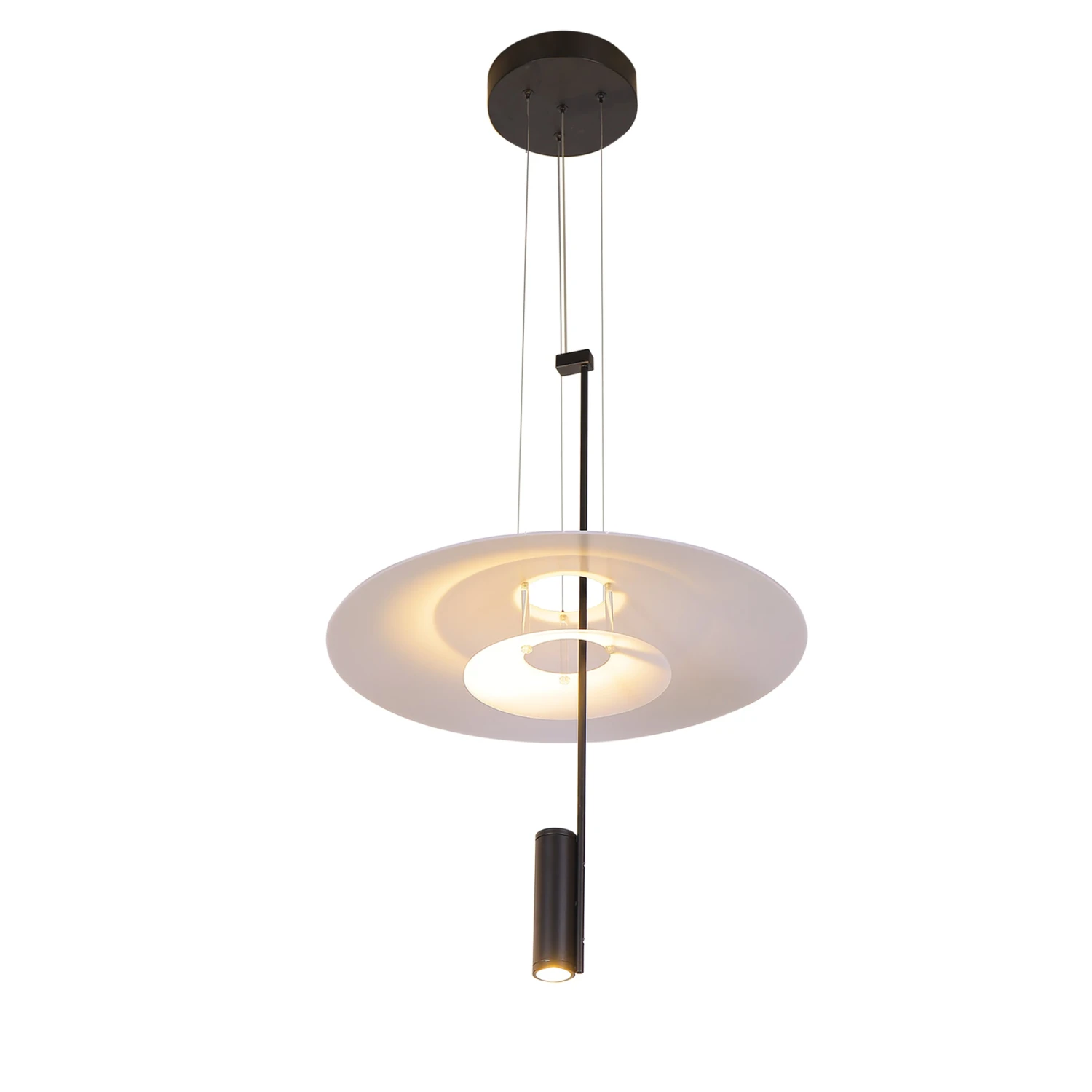 VONN LIGHTING VONN Artisan Positano VAP2251BL 20" Integrated LED ETL Certified Height Adjustable Pendant Light In Black 9 VONN LIGHTING VONN Artisan Positano VAP2251BL 20" Integrated LED ETL Certified Height Adjustable Pendant Light In Black - Image 7