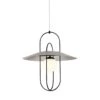 VONN LIGHTING VONN Artisan Lyra VAP2271BL 18" Integrated LED ETL Certified Height Adjustable Pendant Light In Black -VONN LIGHTING VAP2271BL IMAGE 1