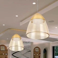 VONN LIGHTING VONN Artisan Roma VAP2291BL 5" 1-Light Integrated LED ETL Certified Height Adjustable Pendant, Black -VONN LIGHTING VAP2291BL IMAGE 5