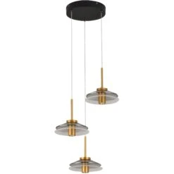 VONN LIGHTING VONN Artisan Verona VAP2313BL 16" Integrated LED ETL Certified Pendant, Height Adjustable Chandelier, Black -VONN LIGHTING VAP2313BL IMAGE WB2