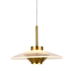 VONN LIGHTING VONN Artisan Ferrara VAP2321AB 7" Integrated LED ETL Certified Height Adjustable Pendant, Antique Brass -VONN LIGHTING VAP2321AB IMAGE 1 fbe2c7de f9af 4487 9434 9f19d691df13