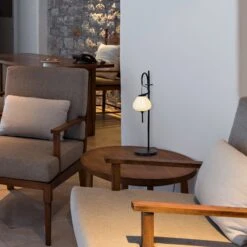 VONN LIGHTING VONN Artisan Lecce VAT6221BL 20" Height Integrated LED ETL Certified Table Lamp With Touch Base Dimming 12 VONN LIGHTING VONN Artisan Lecce VAT6221BL 20" Height Integrated LED ETL Certified Table Lamp With Touch Base Dimming -VONN LIGHTING VAT6221BL IMAGE 4