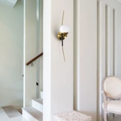 VONN LIGHTING VONN Artisan Chianti VAW1121AB 6" Integrated LED ETL Certified Wall Sconce Light With Glass Shade -VONN LIGHTING VAW1121AB IMAGE 6