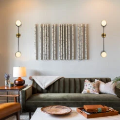 VONN LIGHTING VONN Artisan Torino VAW1192AB 39" Integrated LED ETL Certified Wall Sconce, Rotating LED Circular Disks, Antique Brass -VONN LIGHTING VAW1192AB IMAGE 4