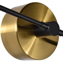 VONN LIGHTING VONN Artisan Torino VAW1192AB 39" Integrated LED ETL Certified Wall Sconce, Rotating LED Circular Disks, Antique Brass -VONN LIGHTING VAW1192AB IMAGE WB5