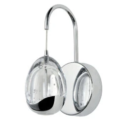 VONN LIGHTING VONN Artisan Venezia VAW1201CH 5" Integrated LED ETL Certified Wall Sconce Light With Clear Glass Shade, Chrome 17 VONN LIGHTING VONN Artisan Venezia VAW1201CH 5" Integrated LED ETL Certified Wall Sconce Light With Clear Glass Shade, Chrome -VONN LIGHTING VAW1201CH IMAGE WB3