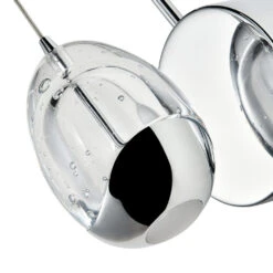 VONN LIGHTING VONN Artisan Venezia VAW1201CH 5" Integrated LED ETL Certified Wall Sconce Light With Clear Glass Shade, Chrome 18 VONN LIGHTING VONN Artisan Venezia VAW1201CH 5" Integrated LED ETL Certified Wall Sconce Light With Clear Glass Shade, Chrome -VONN LIGHTING VAW1201CH IMAGE WB5