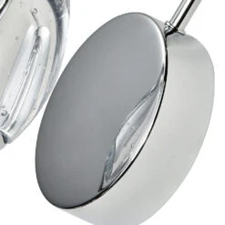 VONN LIGHTING VONN Artisan Venezia VAW1201CH 5" Integrated LED ETL Certified Wall Sconce Light With Clear Glass Shade, Chrome 19 VONN LIGHTING VONN Artisan Venezia VAW1201CH 5" Integrated LED ETL Certified Wall Sconce Light With Clear Glass Shade, Chrome -VONN LIGHTING VAW1201CH IMAGE WB6