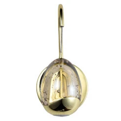 VONN LIGHTING VONN Artisan Venezia VAW1201GL 5" Integrated LED ETL Certified Wall Sconce Light With Glass Shade, Gold 20 VONN LIGHTING VONN Artisan Venezia VAW1201GL 5" Integrated LED ETL Certified Wall Sconce Light With Glass Shade, Gold -VONN LIGHTING VAW1201GL IMAGE WB3