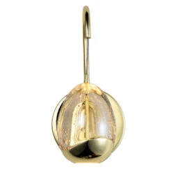 VONN LIGHTING VONN Artisan Venezia VAW1201GL 5" Integrated LED ETL Certified Wall Sconce Light With Glass Shade, Gold 21 VONN LIGHTING VONN Artisan Venezia VAW1201GL 5" Integrated LED ETL Certified Wall Sconce Light With Glass Shade, Gold -VONN LIGHTING VAW1201GL IMAGE WB4