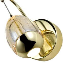VONN LIGHTING VONN Artisan Venezia VAW1201GL 5" Integrated LED ETL Certified Wall Sconce Light With Glass Shade, Gold 22 VONN LIGHTING VONN Artisan Venezia VAW1201GL 5" Integrated LED ETL Certified Wall Sconce Light With Glass Shade, Gold -VONN LIGHTING VAW1201GL IMAGE WB5