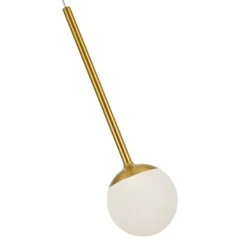 VONN LIGHTING VONN Capri VCP2101AB 5" 1-Light Integrated LED ETL Certified Height Adjustable Pendant, With Glass Shade, Black -VONN LIGHTING VCP2101AB IMAGE WB4 45cc3920 2207 4c01 8d26 0465ef723979