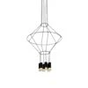 VONN LIGHTING VONN Expression VEP28206BL 24" 6-Light ETL Certified Integrated LED Height Adjustable Pendant In Black -VONN LIGHTING VEP28206BL IMAGE 1