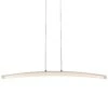 VONN LIGHTING VONN Haeidi VMC31510AL 32" LED Chandelier, Adjustable Suspension Fixture, Modern Linear Chandelier Light, Silver -VONN LIGHTING VMC31510AL IMAGE 1