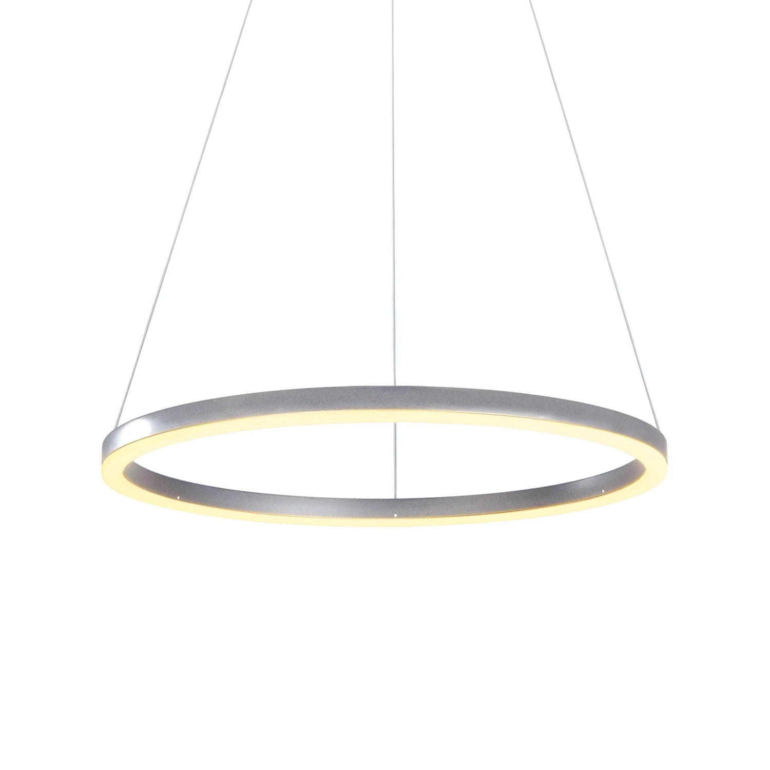 VONN LIGHTING VONN Tania VMC31640AL 24" Integrated LED ETL Certified Pendant, Height Adjustable Ring Chandelier In Silver 3 VONN LIGHTING VONN Tania VMC31640AL 24" Integrated LED ETL Certified Pendant, Height Adjustable Ring Chandelier In Silver