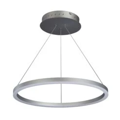 VONN LIGHTING VONN Tania VMC31640AL 24" Integrated LED ETL Certified Pendant, Height Adjustable Ring Chandelier In Silver 20 VONN LIGHTING VONN Tania VMC31640AL 24" Integrated LED ETL Certified Pendant, Height Adjustable Ring Chandelier In Silver -VONN LIGHTING VMC31640AL IMAGE WB2