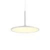 VONN LIGHTING VONN Salm VMC31810SW 17" Integrated LED ETL Certified Pendant, Height Adjustable Disc Chandelier In White -VONN LIGHTING VMC31810SW IMAGE 1