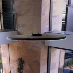 VONN LIGHTING VONN Salm VMC31840BL 24" Integrated LED ETL Certified Pendant Light Height Adjustable Disc Chandelier, Black -VONN LIGHTING VMC31840BL IMAGE 4